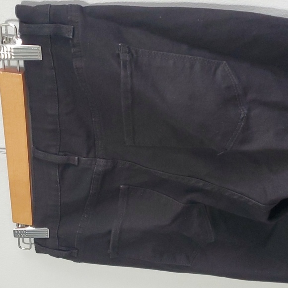 New York & Company Jeans Womens Size 6 Black White Side Stripe Fabric Comfy - Picture 9 of 14